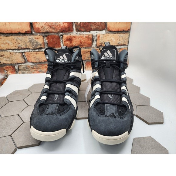 Kobe Adidas Crazy 8 Men basketball shoes Sz 11 Core Black Purple - Picture 3 of 12